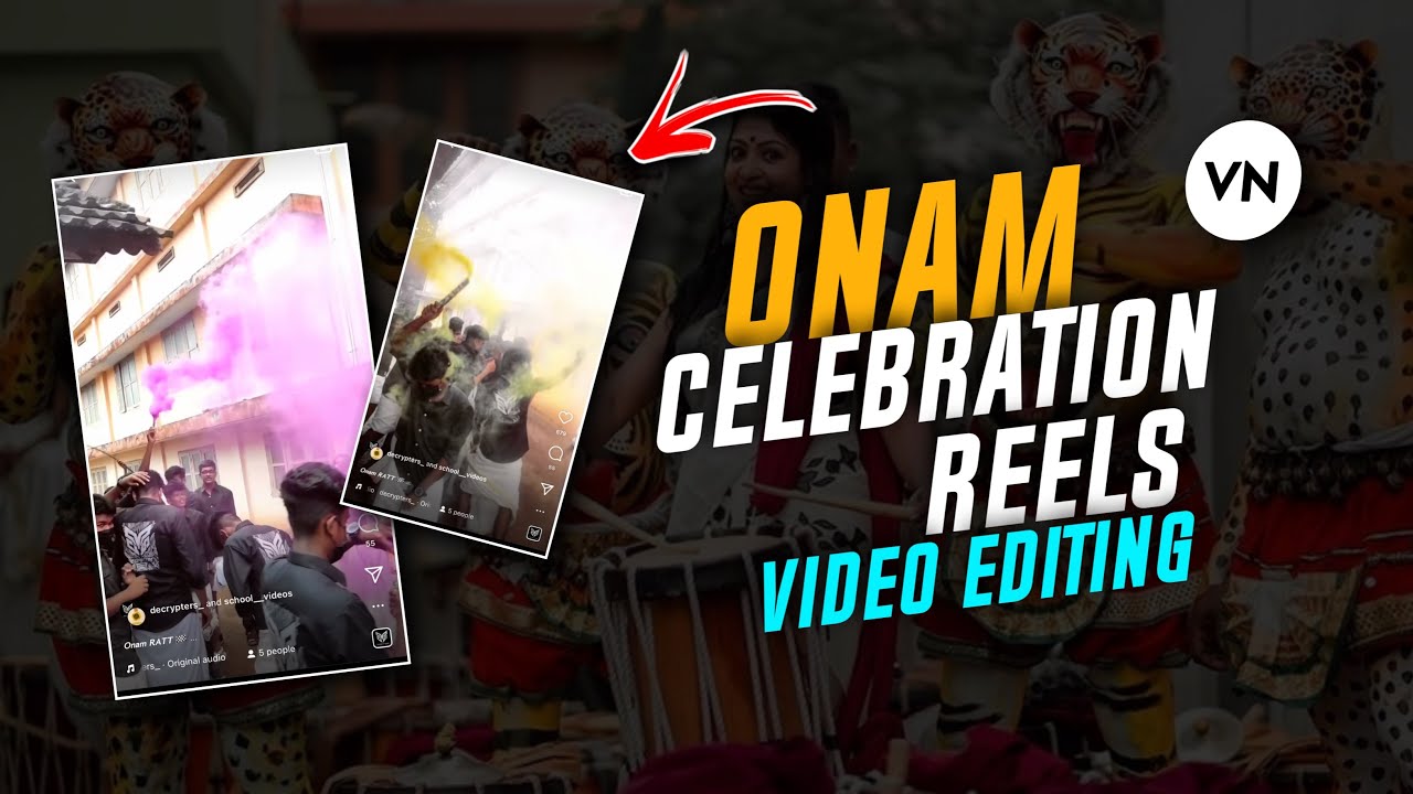 ONAM CELEBRATION REELS VIDEO EDITING | ONAM REELS VIDEO EDITING | ONAM 2022 | INSTAGRAM REELS EDIT