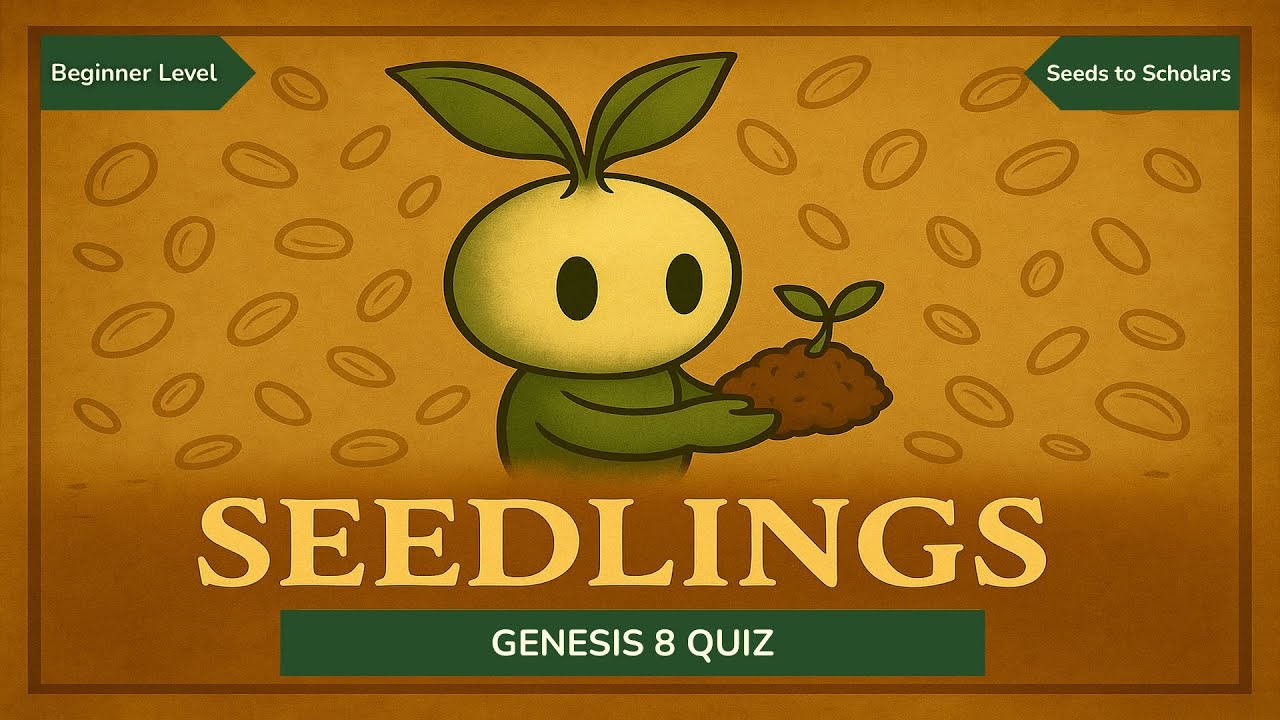 Genesis 8 Bible Quiz | Seedlings Level