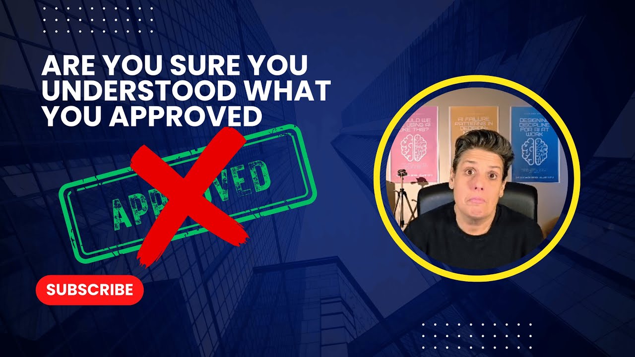 You Approved the AI Output &mdash; Now Prove You Understood It