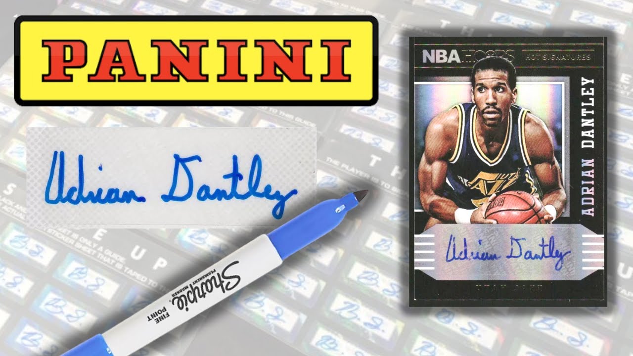 NBA Legend Reveals How Many Panini Sticker Autographs He Signs