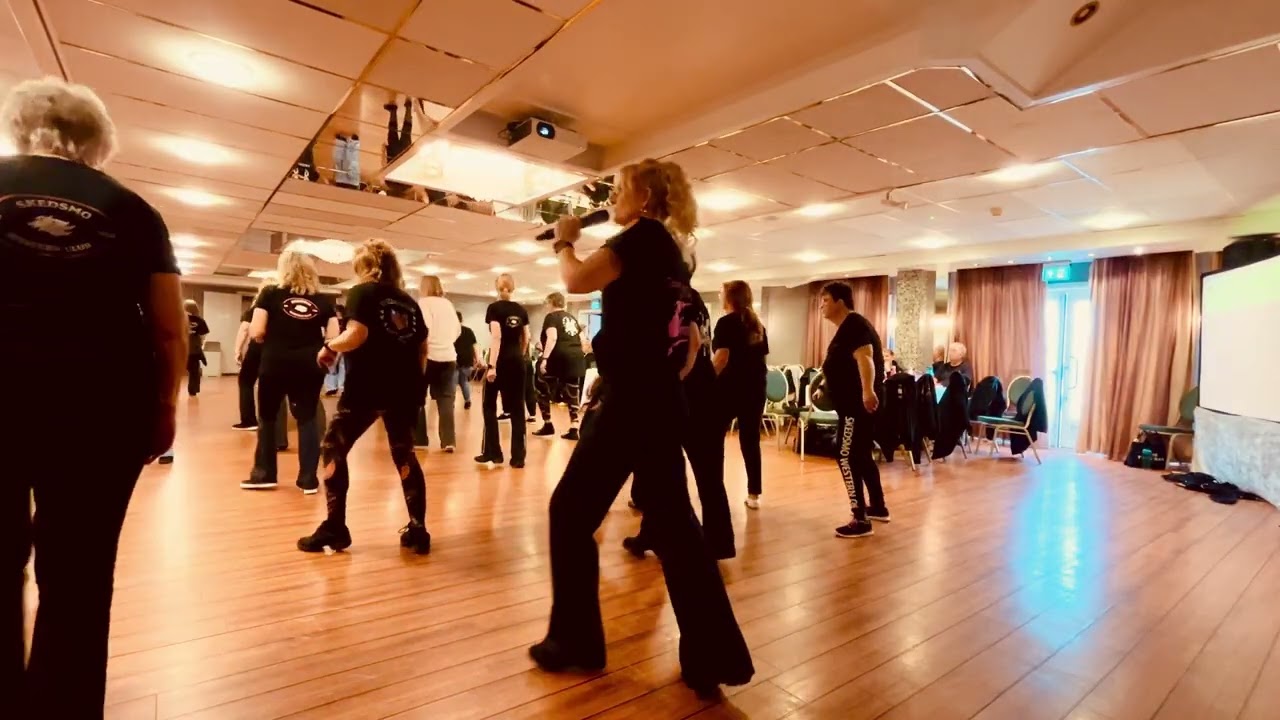 And the way you look tonight, line dance ￼