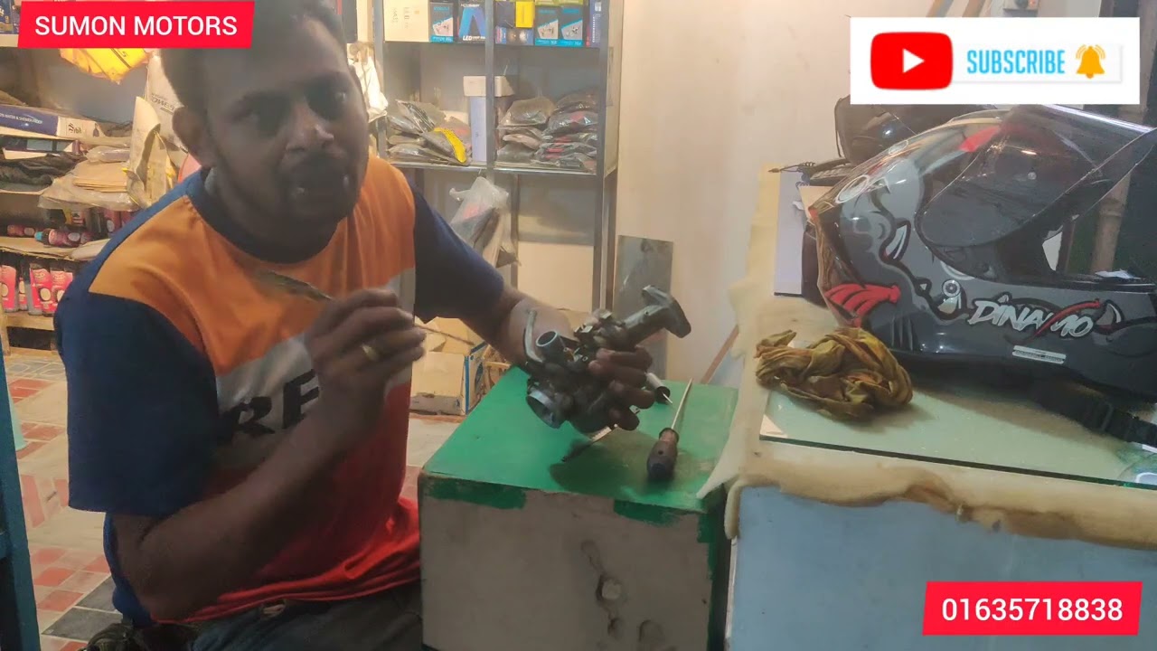 Honda livo dream new carburettor piston problem হোন্ডা লিভো ড্রিম নিউ কার্বোটার এর পিস্টন জাম সমস্যা