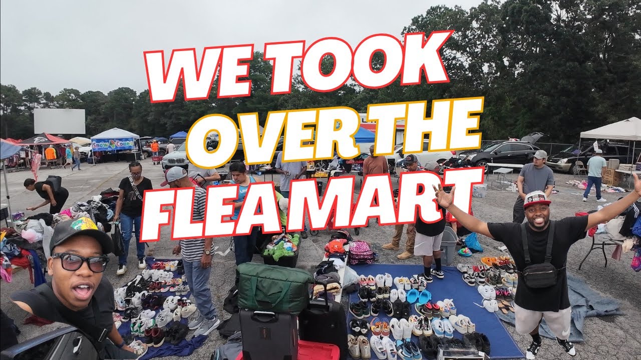 @THEATLFLIPPERS  & I SHUT DOWN the Flea Market!