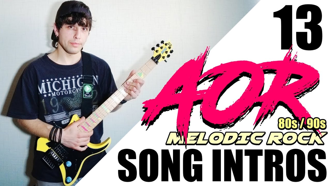 13 AOR/MELODIC ROCK INTROS 80s / 90s (Part 1)