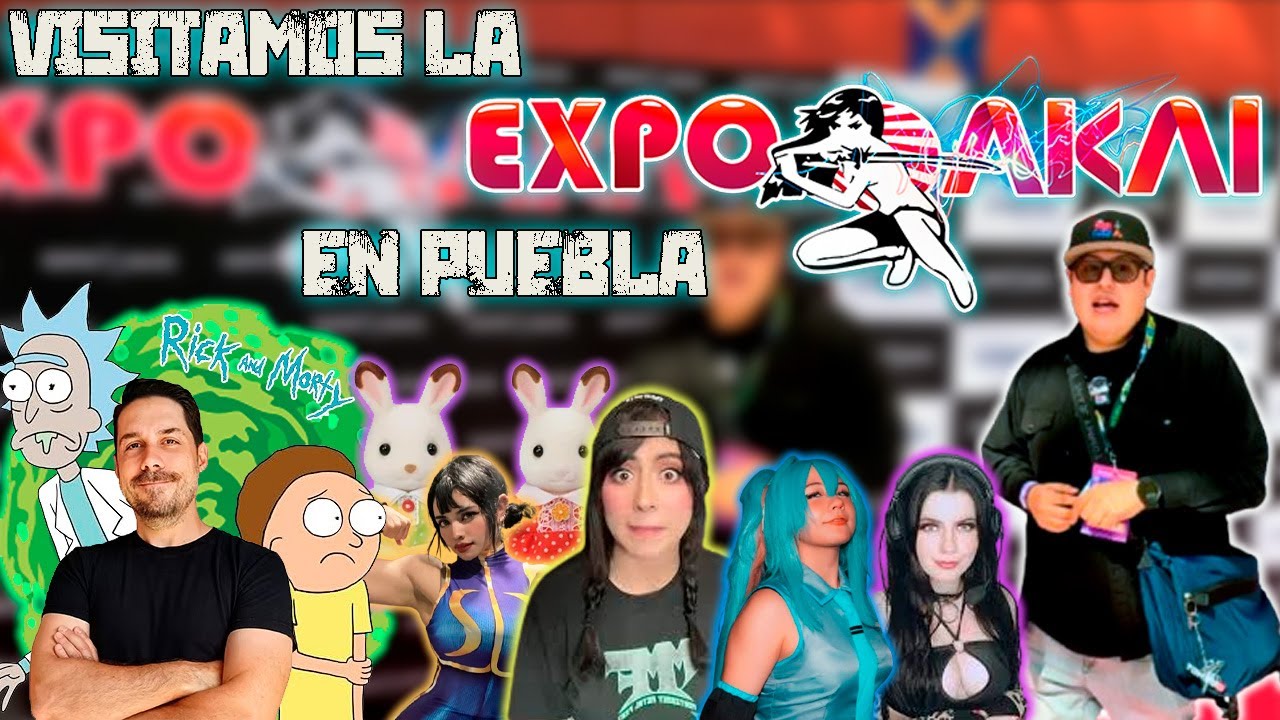 Explorando la Expo Akai en Puebla, fue todo una experiencia | La Friki Cueva Vlog