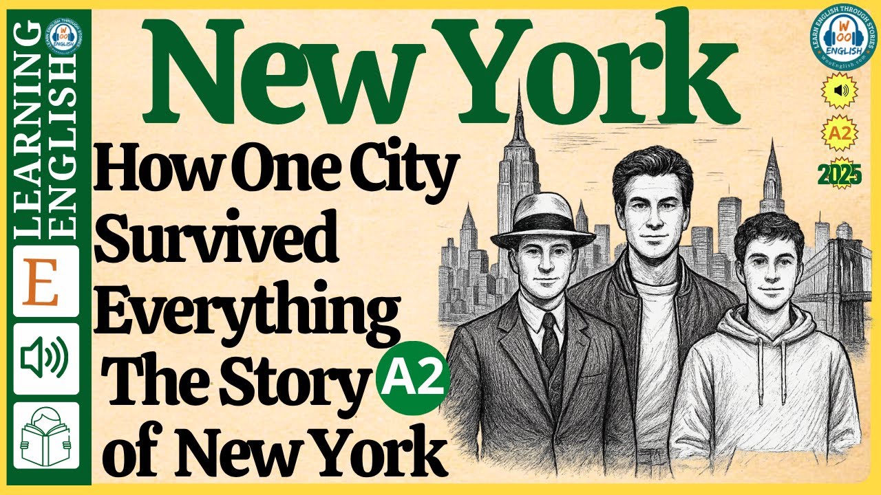 New York ⭐ learn english through story level 2