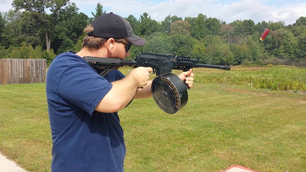 Vepr 12 with SGM 25 round drum.