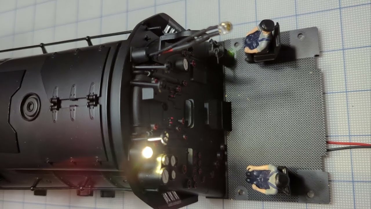 USA Trains Steam locomotive USAT FEF 3 Part 6 Cab Lights