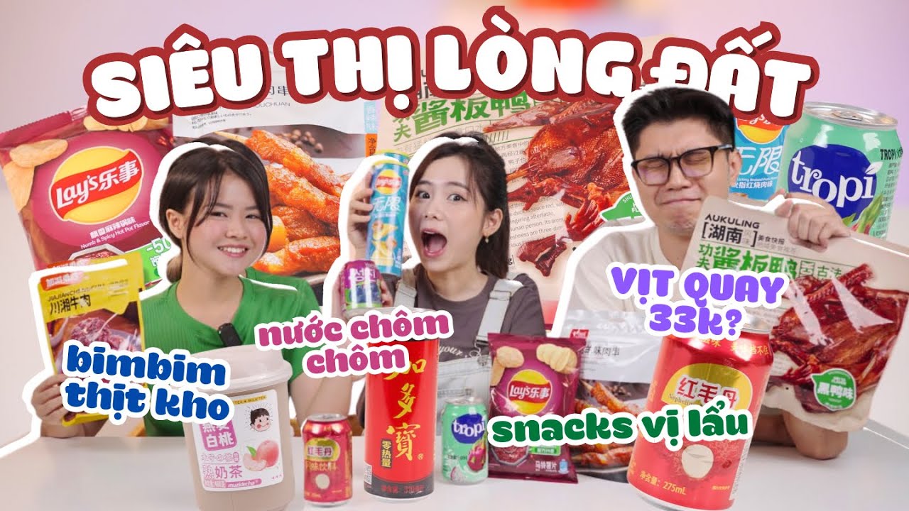 Team UT: SIÊU THỊ LÒNG ĐẤT HÀ KHẨU liệu có đồ Trung Quốc gì đặc sắc?!