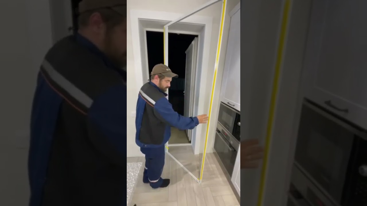 Москитная сетка Плиссе. Сборка и установка. г.Краснодар. Тел.+7(918)296-55-49 .