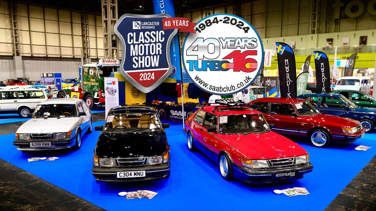 NEC Classic Motor Show 2024 – Saabs and more