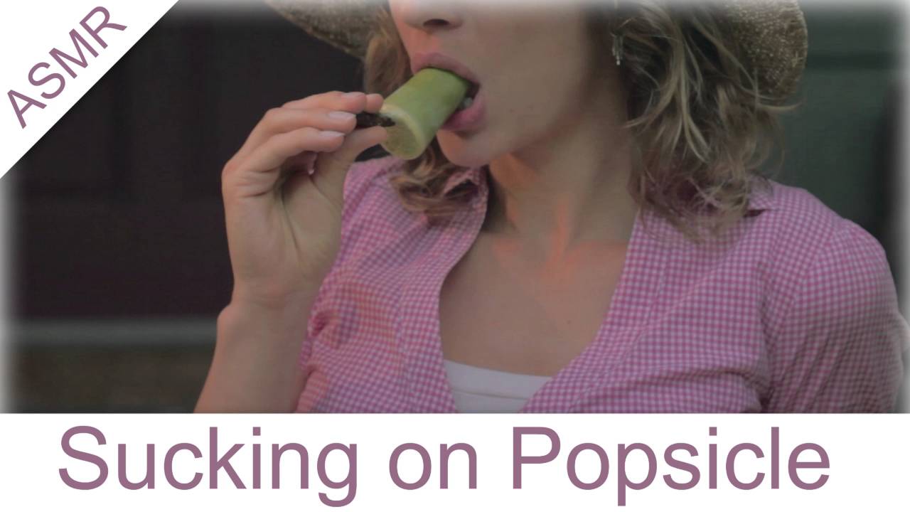 Binaural ASMR Sucking and Eating a Popsicle, Long Version l Mouth Sounds and Eating Sounds