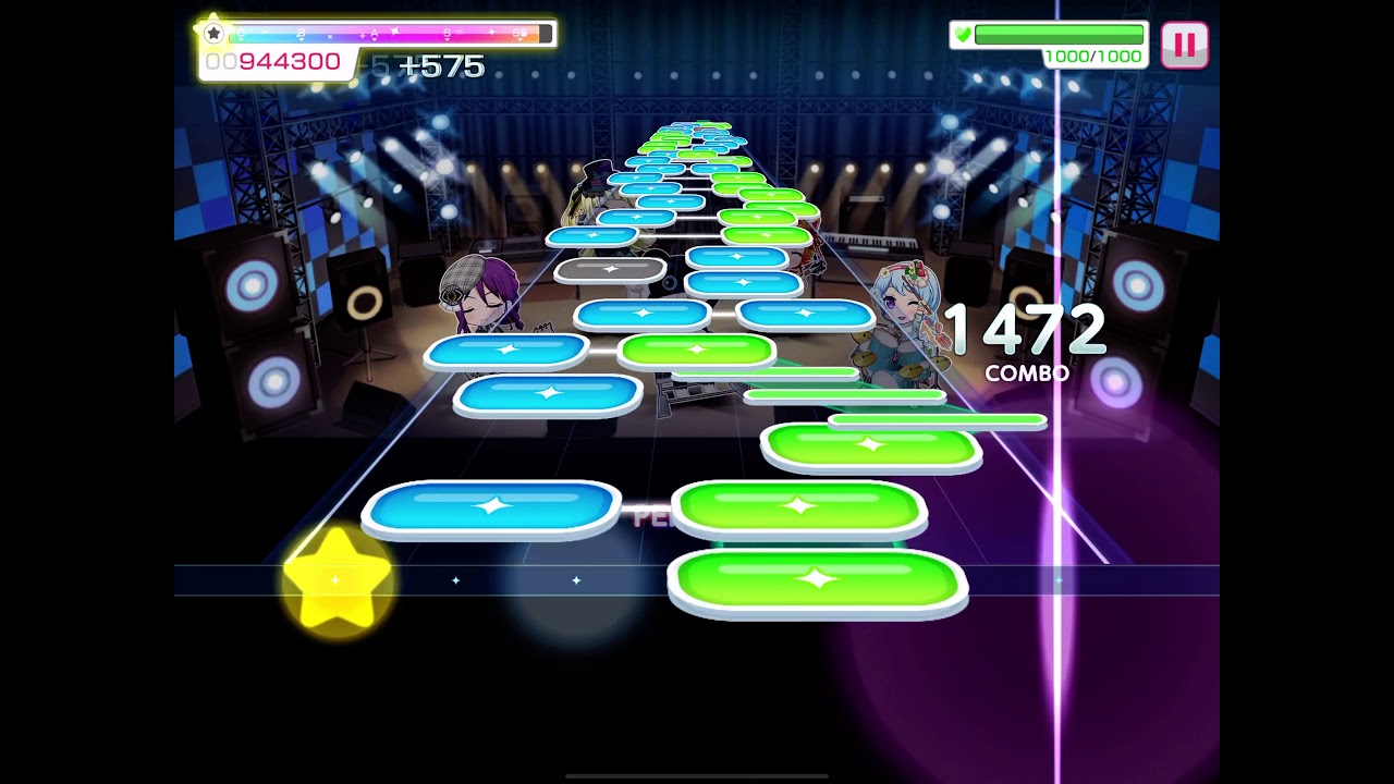 [Bandori EN] [FULL] FIRE BIRD [EXPERT 28] - FC (1.0 Speed 200% Size)