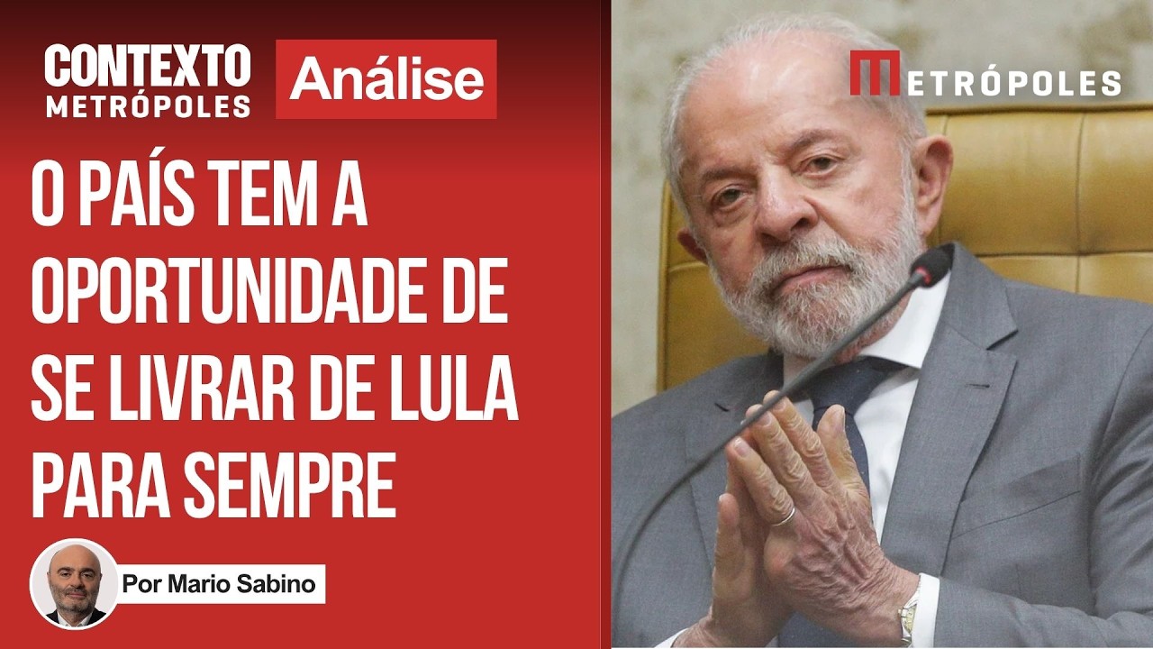 &ldquo;Nas pr&oacute;ximas elei&ccedil;&otilde;es, o pa&iacute;s tem a oportunidade de se livrar de Lula para sempre&rdquo;, diz Sabino