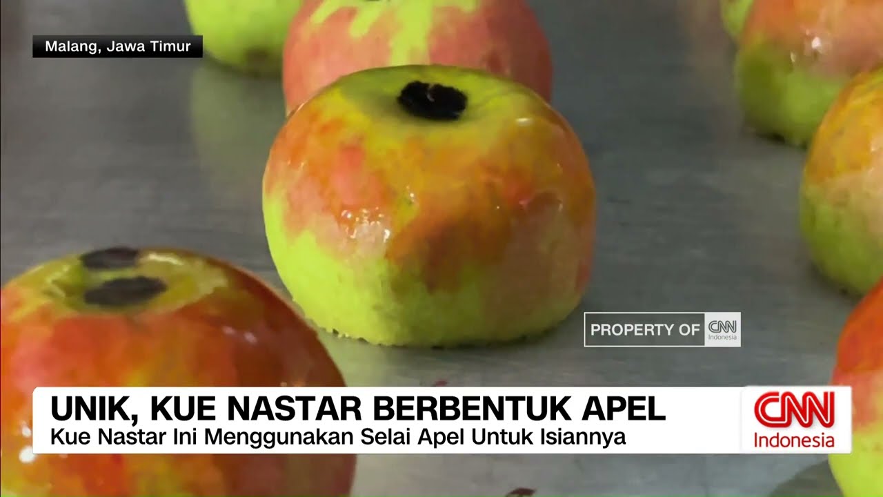 Unik, Kue Nastar Berbentuk Apel