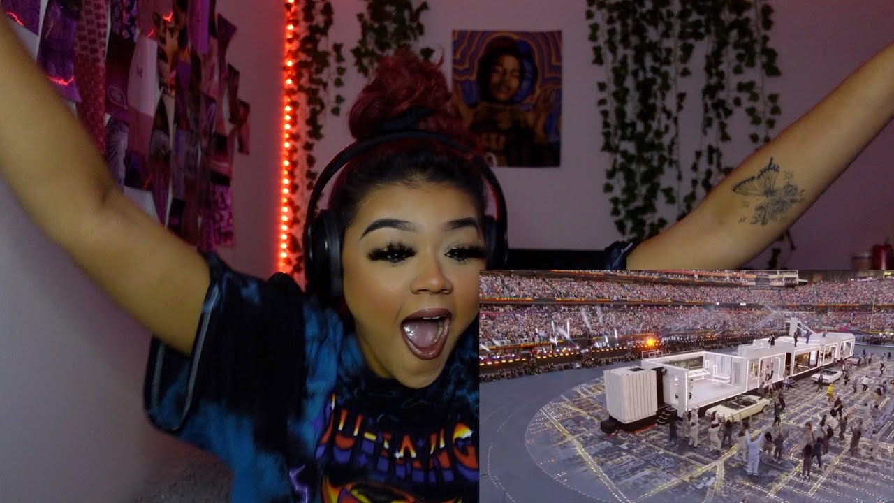 REACTION - super bowl halftime performance (LEGENDS)
