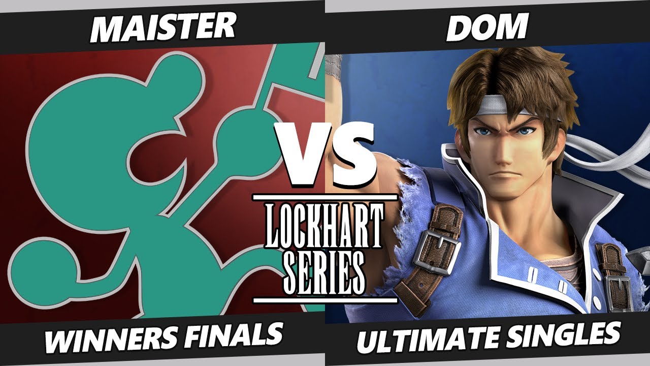 Lockhart Series Winners Finals - SSG | Maister (Game & Watch) Vs. T3 | Dom (Richter) Smash Ultimate