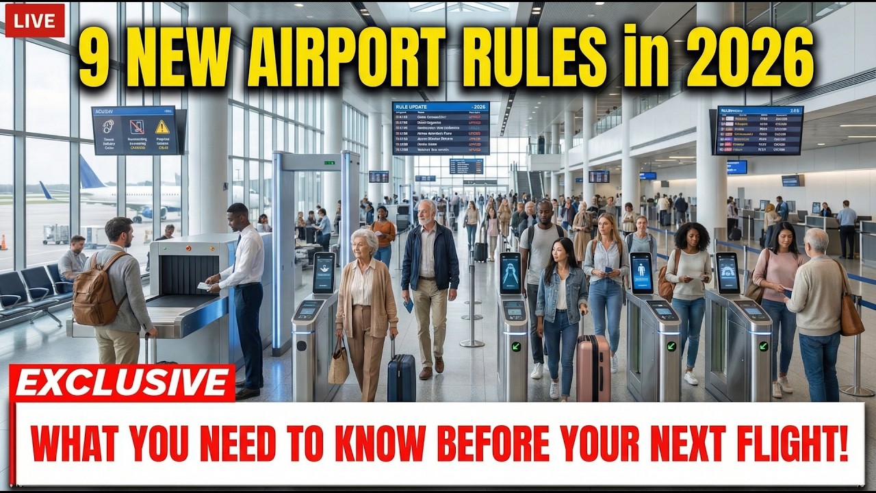 9 New Airport Rules in 2026 You NEED to Know Before Your Next Flight