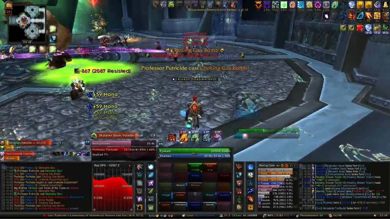 Professor Putricide - The Plagueworks (25 player) by Phenomenon