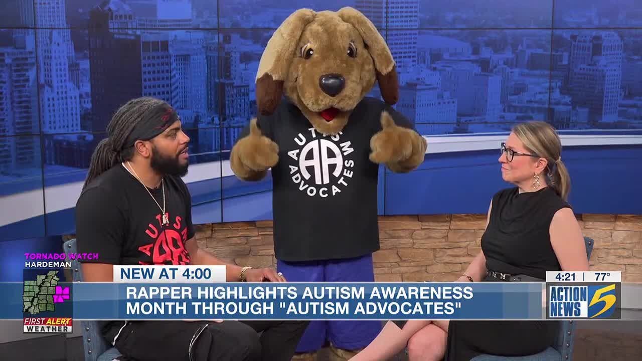 Local rapper highlights autism awareness
