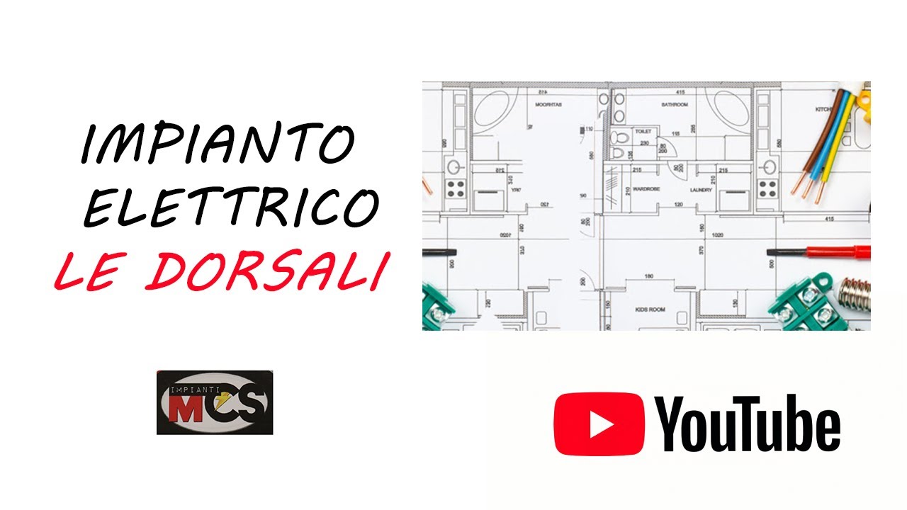 Dorsali impianto elettrico. Progettazione e dimensionamento