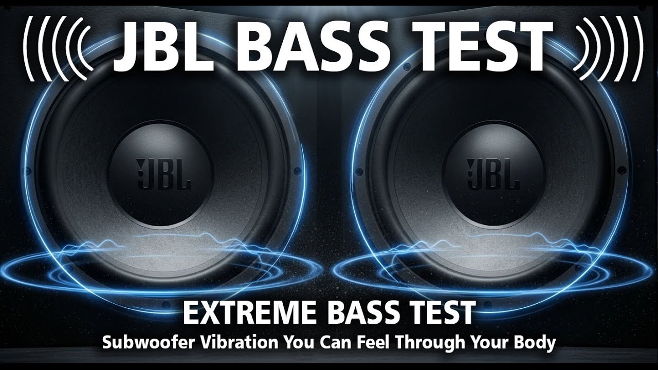 WOW 😱🔥 JBL Extreme Bass Test with Subwoofer Vibration You Can Feel Through Your Body