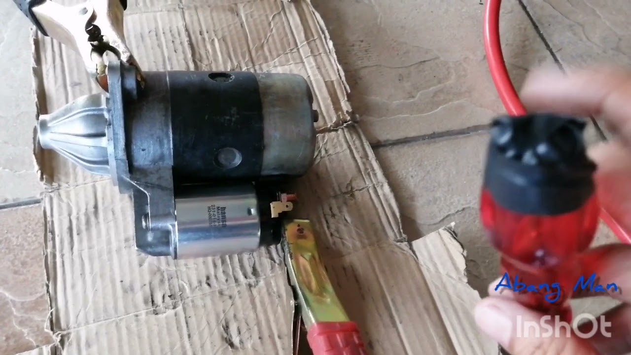 DIY: Cara Untuk Check Starter Kereta Ok atau Tak