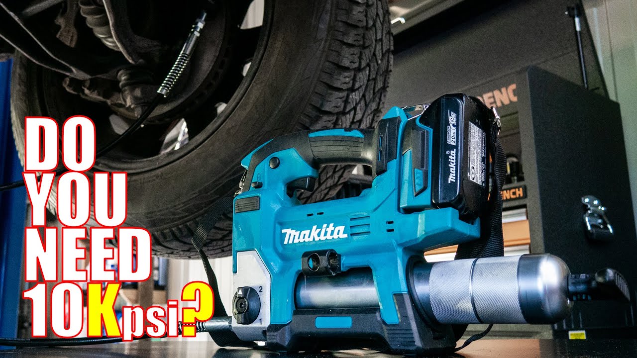 No More Pumping, Everyone Should Do it This Way! Makita XPG01 Grease Gun.