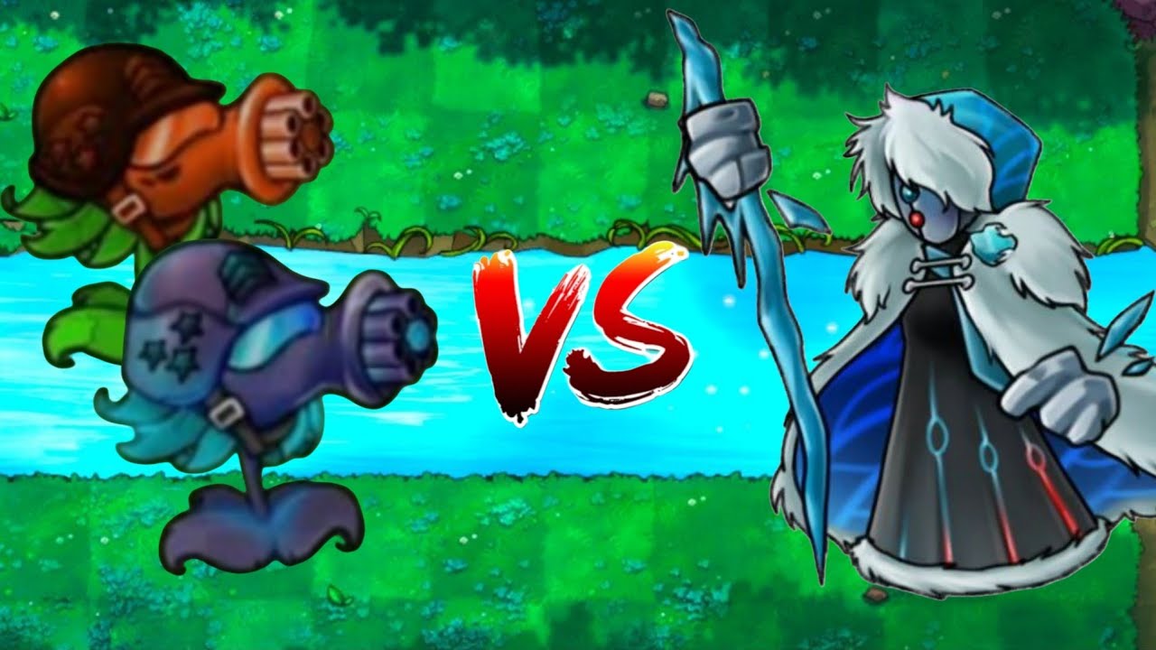 PvZ Fusion Gameplay : Ultimate Commandos Pea Shooter Team Vs Ultimate Purgatory Snow Queen Zombies