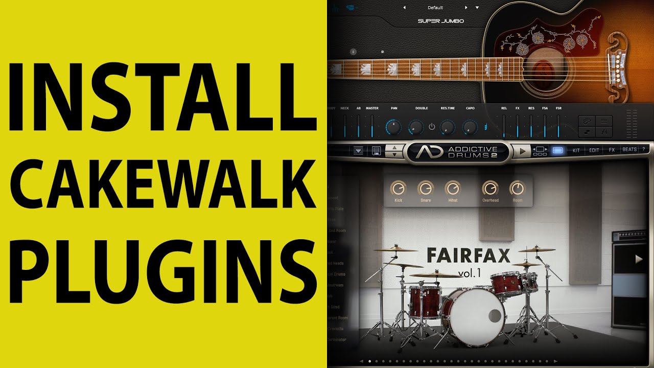 Cakewalk от Bandlab: как устанавливать и управлять плагинами VST