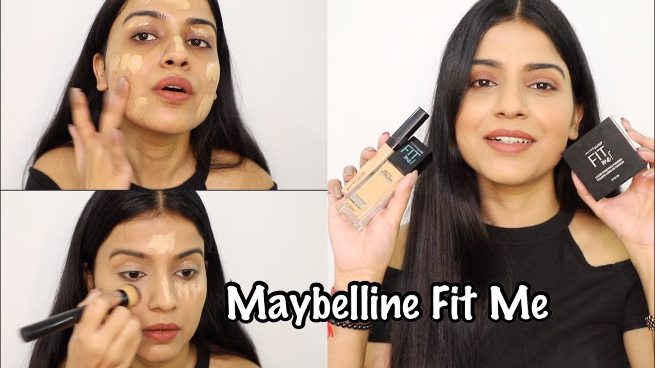 Makeup Routine With Maybelline Fit Me Range | Base Makeup That is #SKINFITMASKFIT