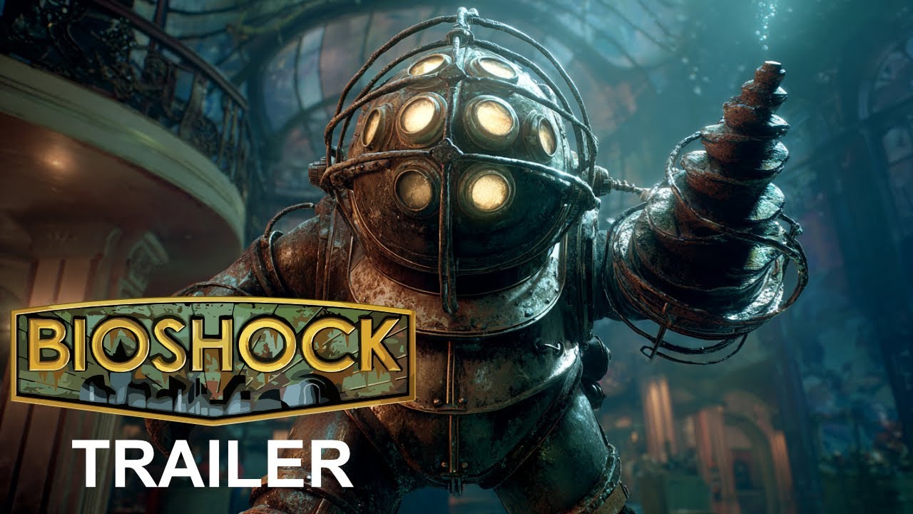 BIOSHOCK Teaser Trailer (Sean Connery, Vincent Price 1964) (Fanmade)