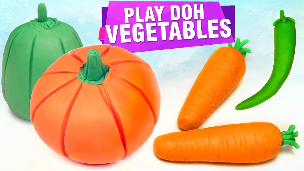 Top 5 Play Doh Ideas | How To Make Play Doh Vegetables | DIY Craft Ideas For Kids | Easy DIY