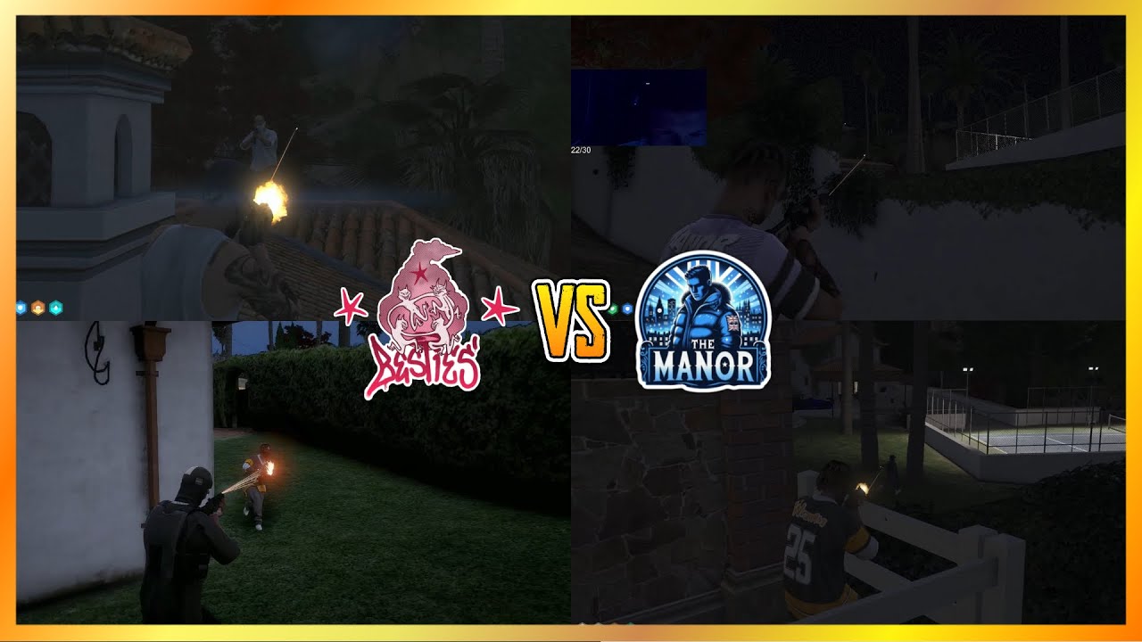 Besties Pull Up On Big Manor Gang Bank Truck At Marlowe Drive (Multi POVs) | NoPixel 4.0 GTA RP