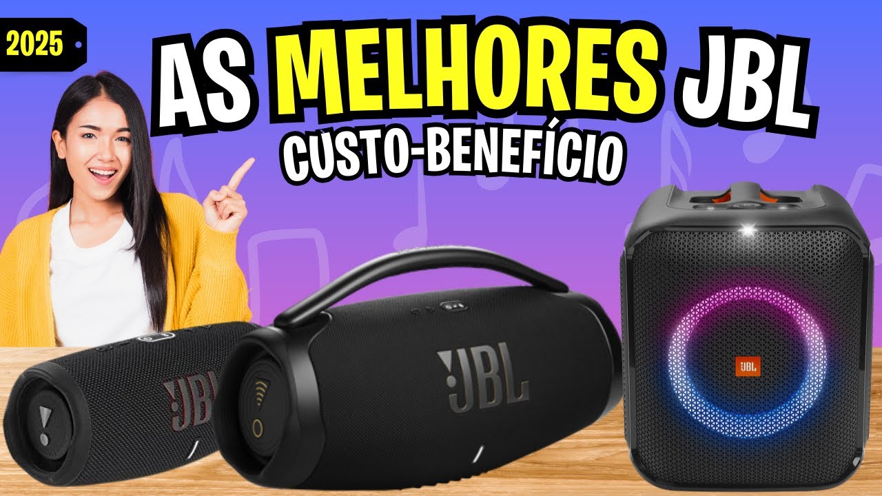 CAIXA de SOM JBL 2025: Melhores Op&ccedil;&otilde;es Custo-Benef&iacute;cio para Comprar em 2025!