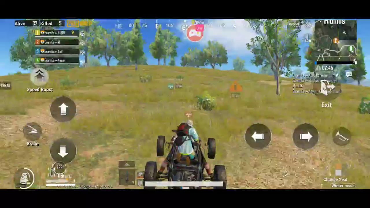 rush game PUBG MOBILE