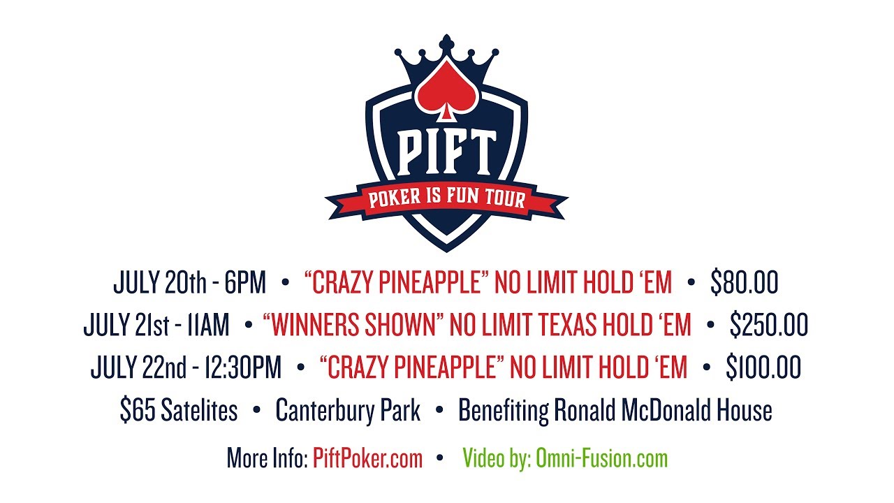How To Play NLHE "Winners Shown" - Poker Is Fun Tour (PIFT)