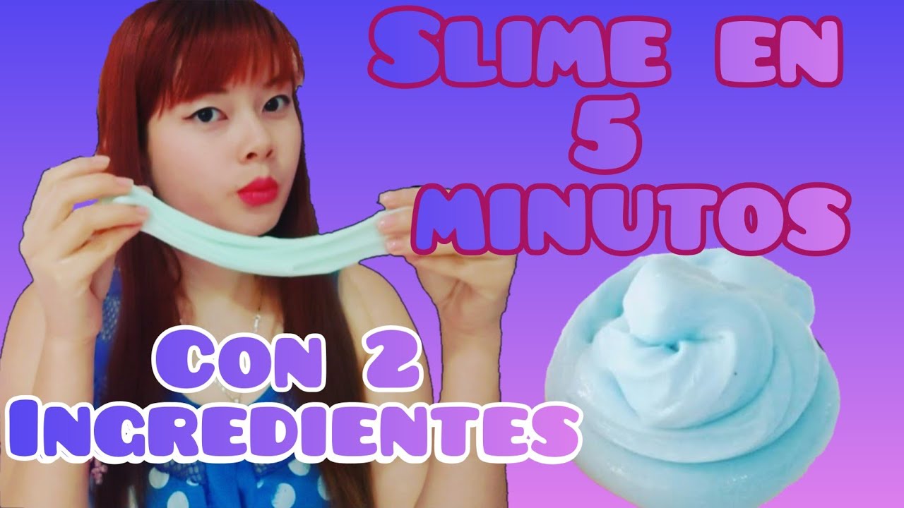 SLIME CON JABÓN /  como hacer slime con pegamento sin borax