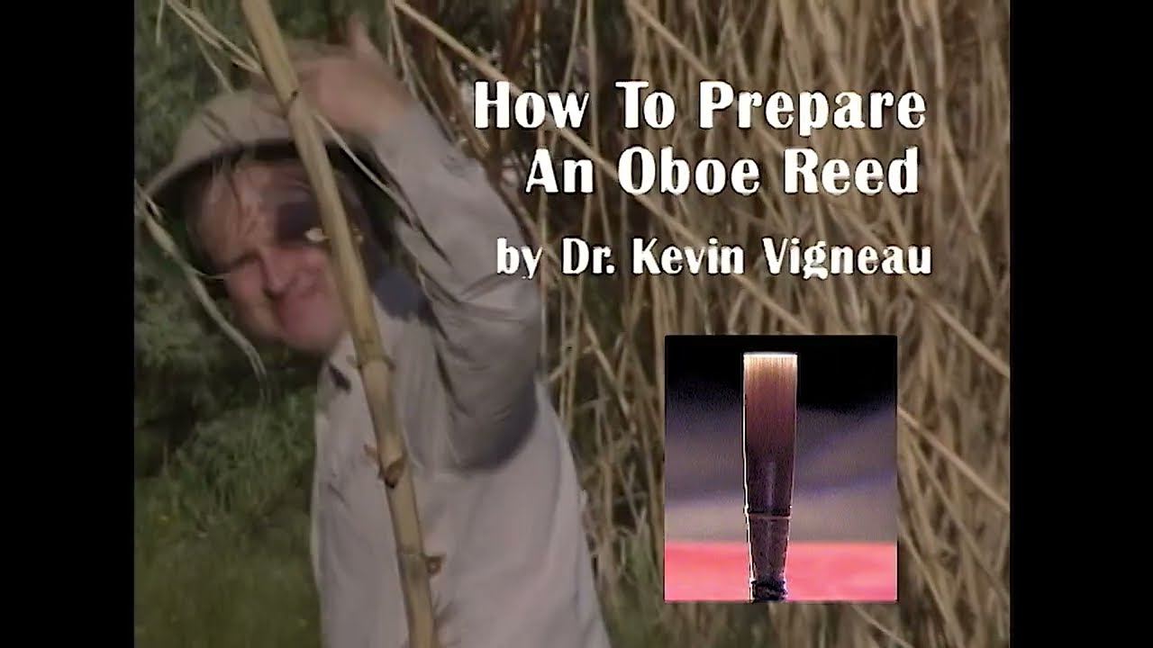 Dr Vigneau Makes an Oboe Reed