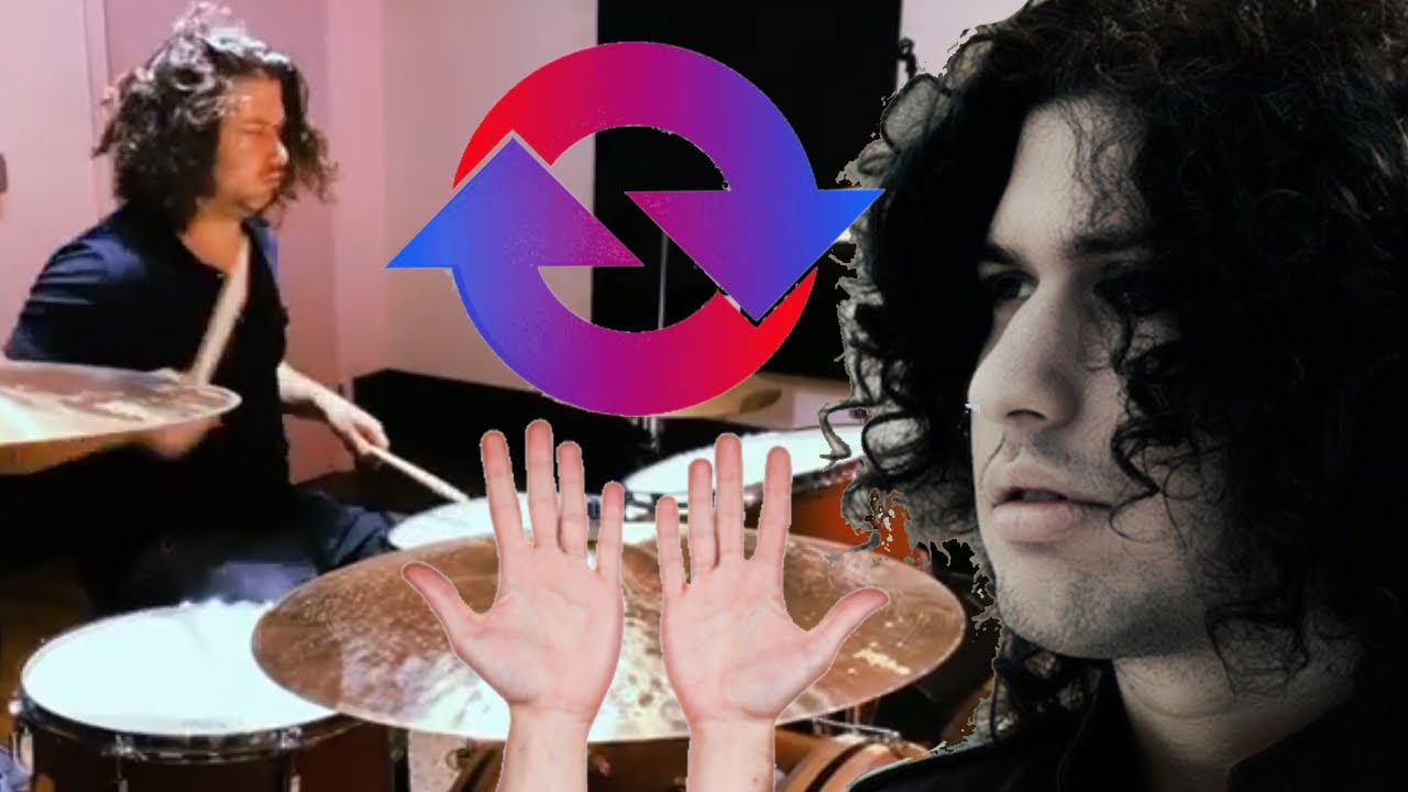 Ilan Rubin´s Switch Handed Exercise #drummer #lesson #music
