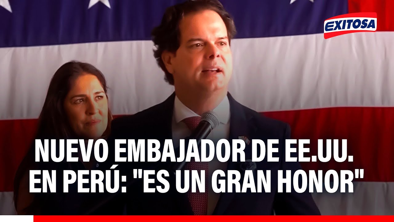 🔴🔵 Bernie Navarro, embajador designado por EE.UU., llegó al Perú: 