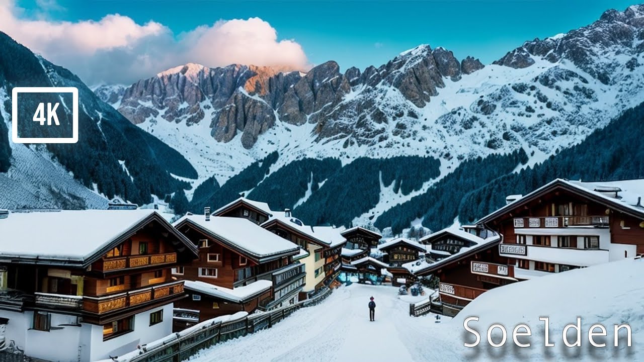 Sölden, Austria 🇦🇹 | A Breathtaking Drone Journey Through the Alps