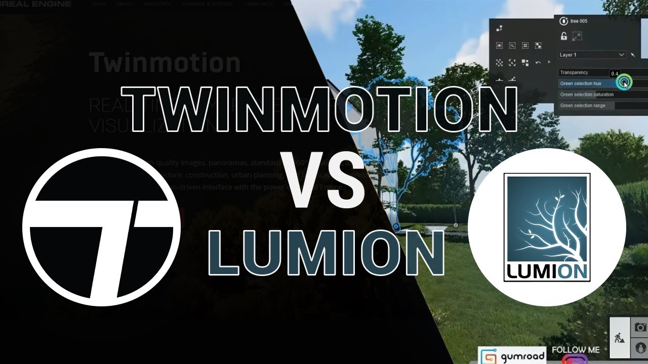 TWINMOTION VS LUMION