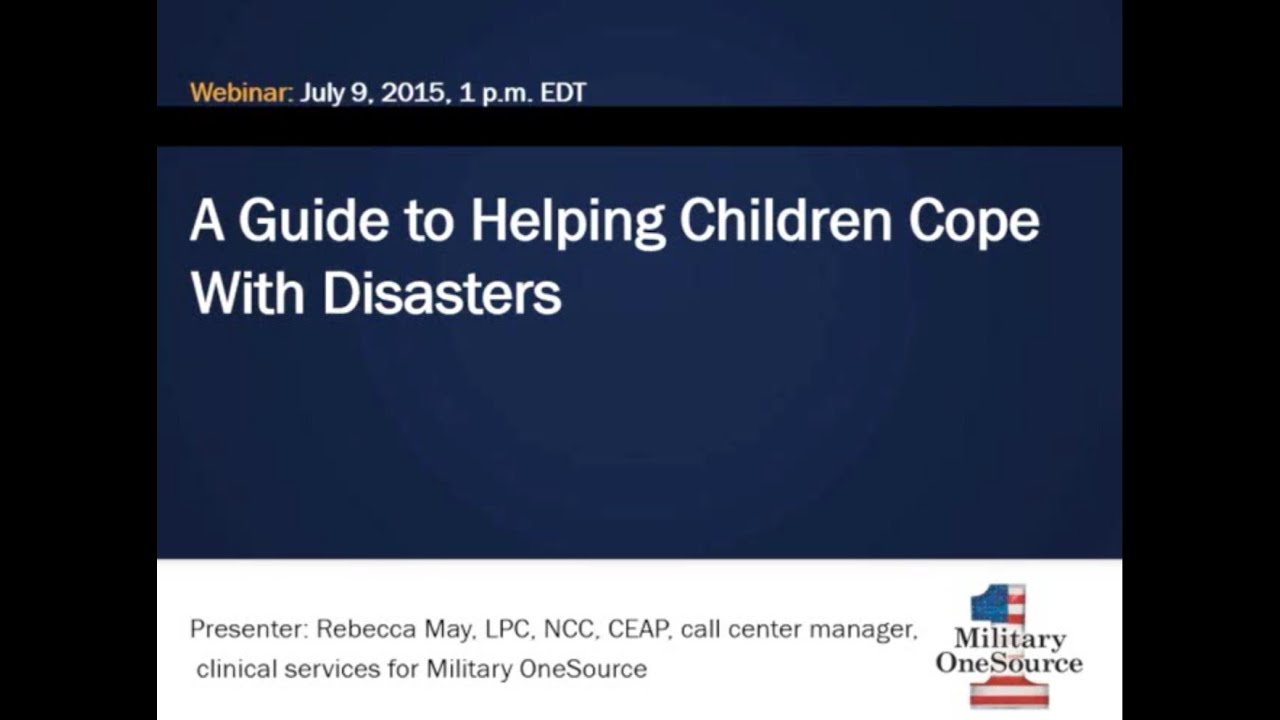A Children’s Guide to Coping With Disasters