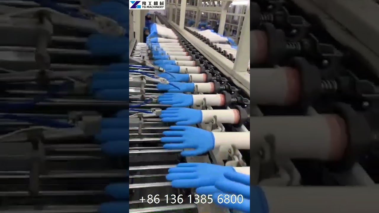 Disposable Glove Making Machine Manufacturer | Nitrile/Latex/Surgical Glove Making Machine Price