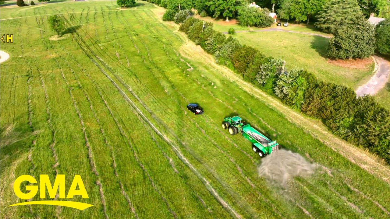 How rock dust is used to fertilize farms, clean the air