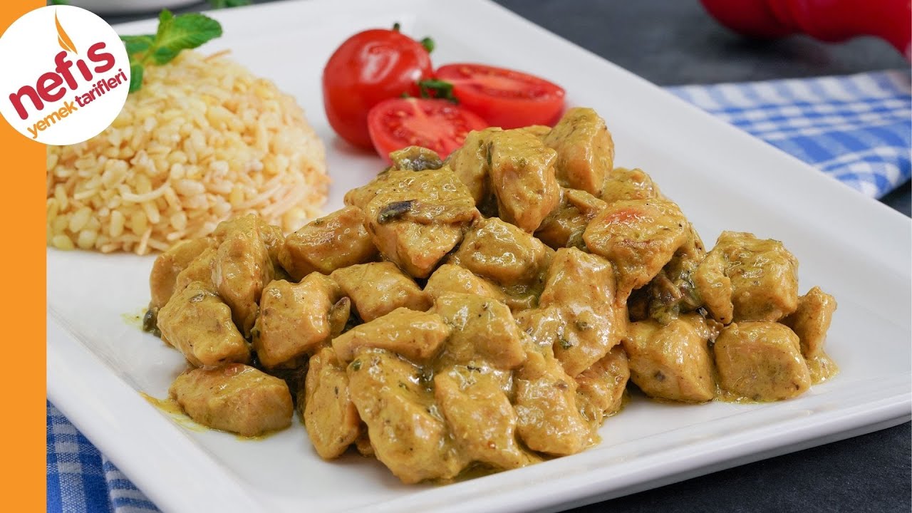 Köri Soslu Mantarlı Tavuk Tarifi | Nasıl Yapılır?