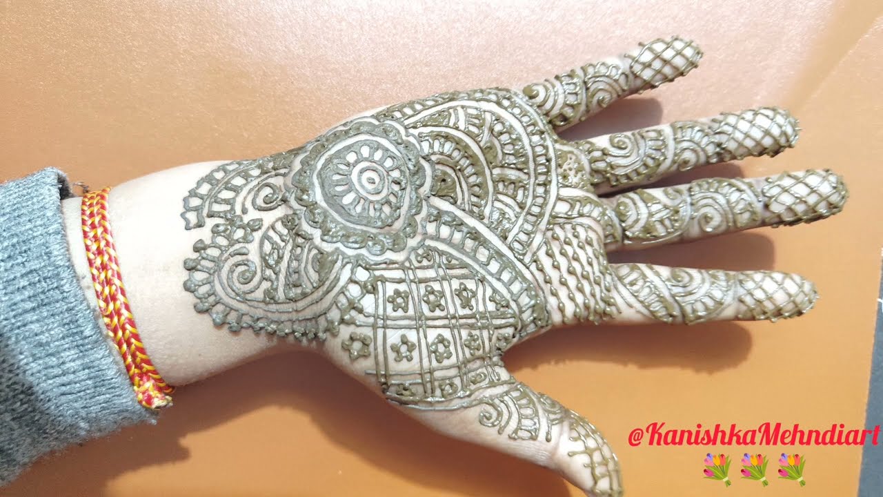 Front hand mehandi design🌺🌺||mehndi design cute and beautiful✨✨||#youtubevideo #mehndi 🌺🌺||#youtube💐