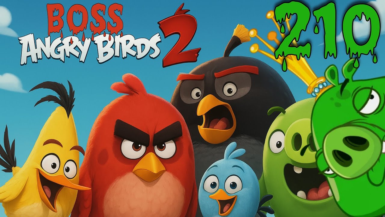 Angry Birds 2 &ndash; Boss Level 210 Walkthrough | Beat the Pig Boss with Strategy!