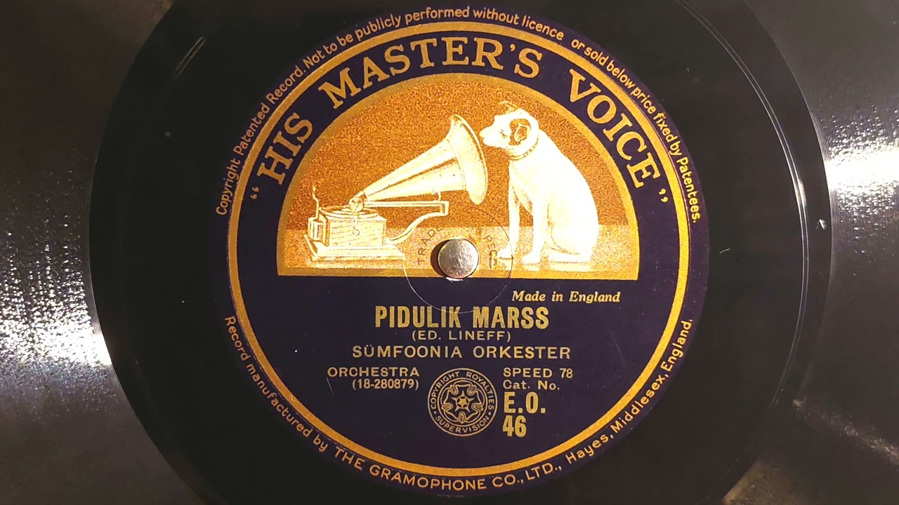 Estonia Sümfooniaorkester - Pidulik Marss (1927)